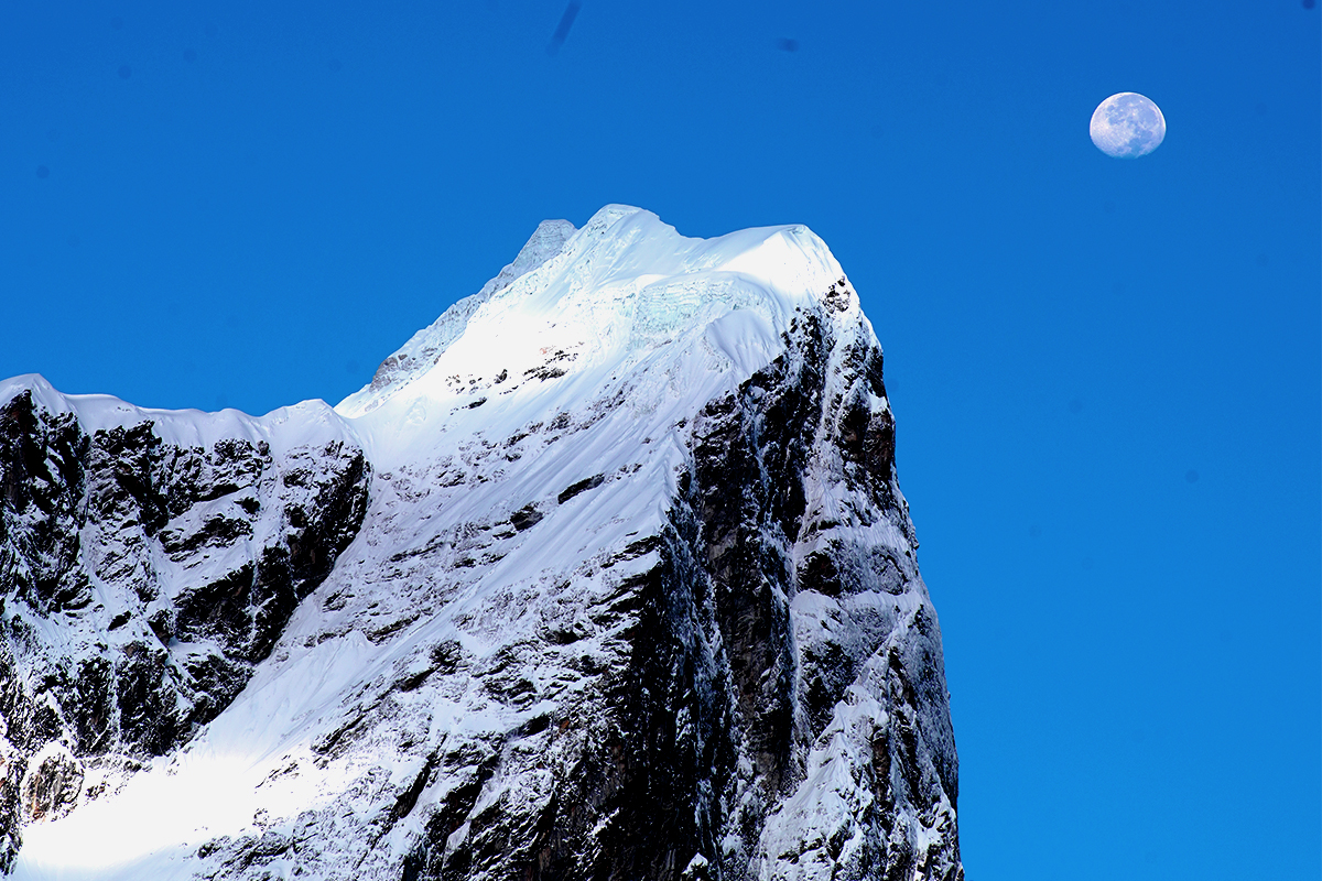 Namche Bazaar in Spring